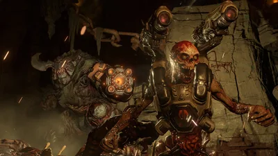 Doom (2016) game artwork