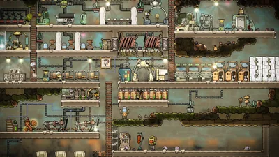 Oxygen Not Included game artwork
